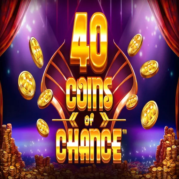40 Coins of Chance slot logo by SYNOT Games at Shotz Casino