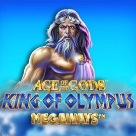 Enjoy Age Of The Gods: King of Olympus Megaways by Origins – logo hosted on shotzcasinoo.com