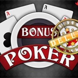 Bonus Poker Deluxe - 3 Hands slot logo by RTG (Reel Time Gaming) at Shotz Casino