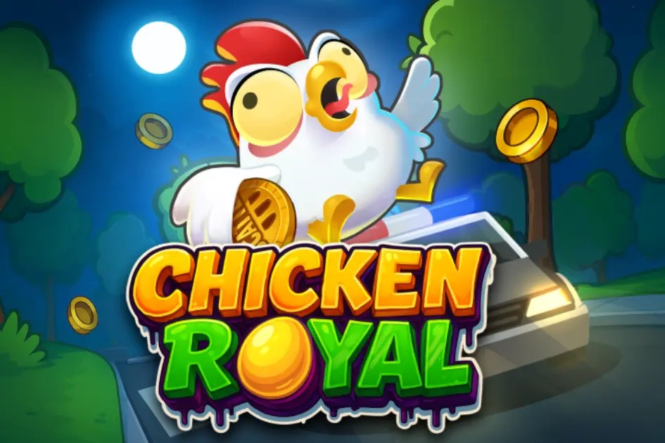 Official Casino Games logo: Chicken Royal by InOut at Shotz Casino