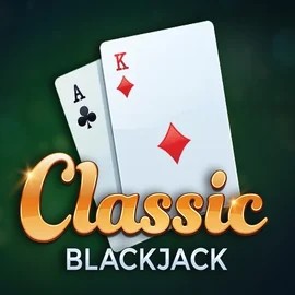 Classic Blackjack logo by Red Tiger Gaming Shotz Casino