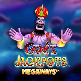 Genie Jackpots Megaways logo – Jackpots by Blueprint Gaming at Shotz Casino