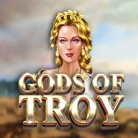Gods of Troy by Red Tiger Gaming, showcased at shotzcasinoo.com – game logo