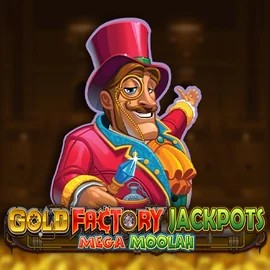 Gold Factory Jackpots Mega Moolah – slot by Aurum Signature Studios, featured at shotzcasinoo.com