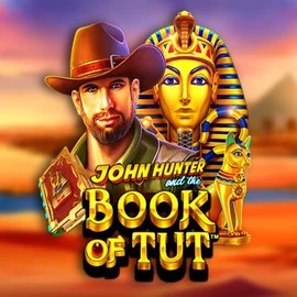 John Hunter and the Book of Tut slot logo by Pragmatic Play at Shotz Casino