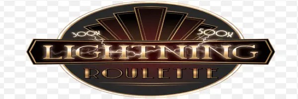 Lightning Roulette online game logo by Evolution on shotzcasinoo.com