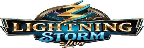 Lightning Storm slot visual from Evolution available on shotzcasinoo.com