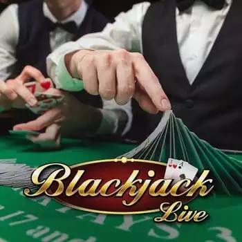 Official Live Casino logo: Live Blackjack by Evolution at Shotz Casino