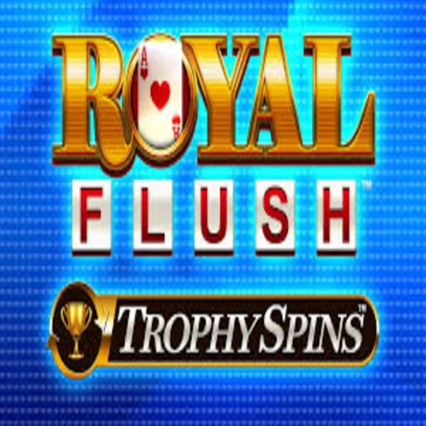 Royal Flush Trophy Spins casino game by Greentube – featured logo at Shotz Casino