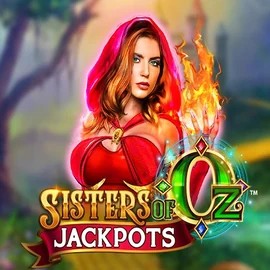 Official Jackpots logo: Sisters Of Oz Jackpots by Triple Edge Studios at Shotz Casino
