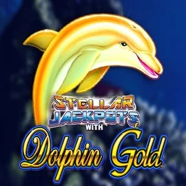 Try Dolphin Gold with Stellar Jackpots slot by Lightning Box Game on shotzcasinoo.com – logo image
