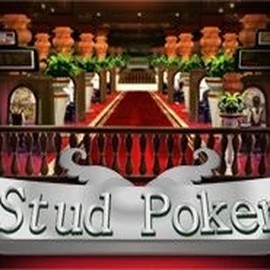 Stud Poker 3D slot logo by iSoftBet at Shotz Casino