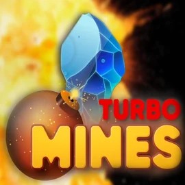 Turbo Mines logo – Casino Games by Turbo Games at Shotz Casino